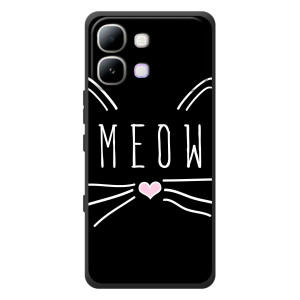 Бампер с изображением Котиков для Инфиникс Ноут Эдж (КОТИК MEOW)