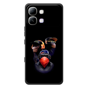 Чохол з Мавпами Infinix Note Edge - (AlphaPrint)