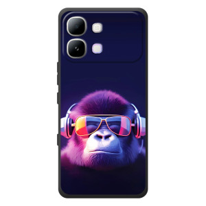 Чохол з Мавпами Infinix Note Edge - (AlphaPrint)