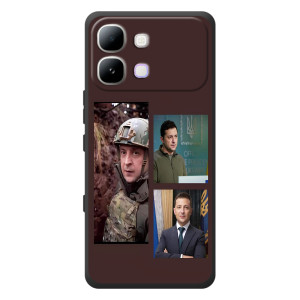 Чохол для Infinix Note Edge (AlphaPrint - с принтом Зеленського)