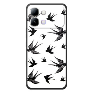 Чехол с птицами на Infinix Note Edge (VPrint)