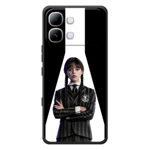 Чехлы Венсдей на Infinix Note Edge Уэнсдей (AlphaPrint)