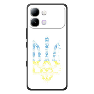 Чехол с украинским гербом на Infinix Note Edge (Герб с гимном Украины)