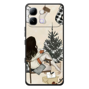 Різдвяні, Святкові Чохли для Інфінікс Ноте Едж