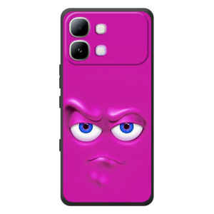 Чохли (ТПУ) (смішні стікери) для Infinix Note Edge (Хитра мордочка)