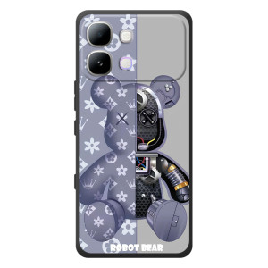 Силиконовый чехол для Infinix Note Edge (Медведь Louis Vuitton)