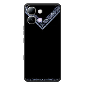 Силиконовый Чехол на Infinix Note Edge (Воротник вышиванки)