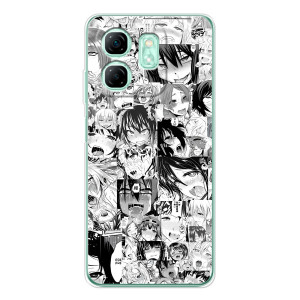 Чехлы Персонажи Аниме Наруто для Infinix Smart 10 HD (AlphaPrint) – Ahegao manga