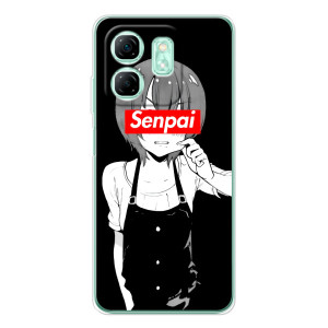 Чехлы Персонажи Аниме Наруто для Infinix Smart 10 HD (AlphaPrint) – Senpai