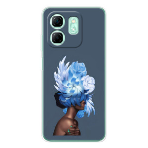 Чехлы (ART) Цветы на Infinix Smart 10 HD (VPrint)