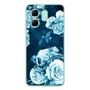 Чехлы (ART) Цветы на Infinix Smart 10 HD (VPrint)