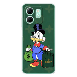 Чехлы для Infinix Smart 10 HD - Скрудж МакДак Louis Vuitton (PREMIUMPrint) – Богатая Утка