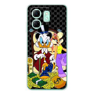 Чехлы для Infinix Smart 10 HD - Скрудж МакДак Louis Vuitton (PREMIUMPrint)