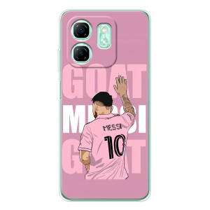 Чехлы Лео Месси в Майами на Infinix Smart 10 HD (GOAT MESSI)