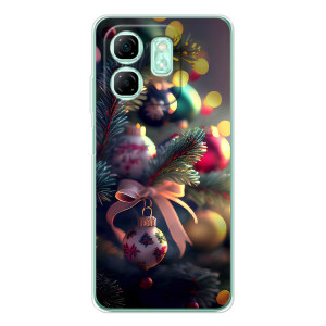 Чехлы на Новый Год Infinix Smart 10 HD (Красивая елочка)