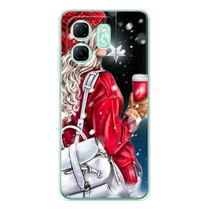 Чехлы на Новый Год Infinix Smart 10 HD (Зима пришла)