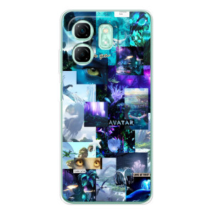 Чехлы с фильма АВАТАР для Infinix Smart 10 HD (AlphaPrint) – коллаж Аватар