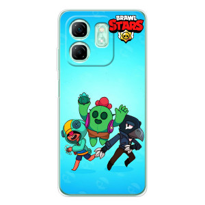 Чехлы Brawl Stars для Infinix Smart 10 HD (AlphaPrint)