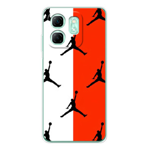 Чехлы для Infinix Smart 10 HD - с картинкой JORDAN (AlphaPrint) – Лого Джордан