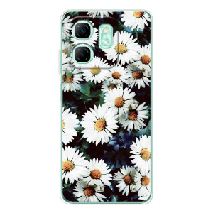 Чехол с картинкой (Стильные) для Смарт 10 ХД - (AlphaPrint) – Ромашки