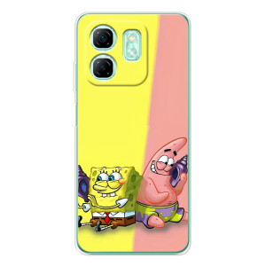 Чехлы с Патриком на Infinix Smart 10 HD (Звонок)
