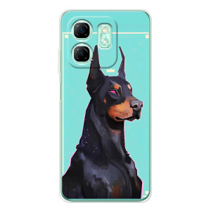 Чехол ДОБЕРМАН для Infinix Smart 10 HD – Король доберман