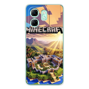 Чехол майнкрафт для Infinix Smart 10 HD – MINECRAFT