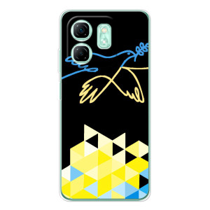 Чехол на Infinix Smart 10 HD Украинский дизайн (Мир для Украины)