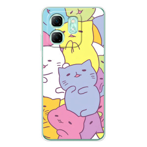 Бампер з зображенням Котиків для Смарт 10 HD (Милі котики)