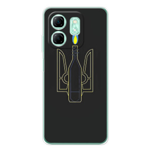 Чехол с картинкой (Патриотический ГЕРБ) на Infinix Smart 10 HD (Герб - Молотова)