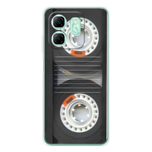 Чехол с Прикольным принтом на Infinix Smart 10 HD – Кассета магнитофона