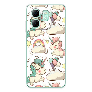 Чехол для Смарт 10 ХД - (Единорожки - Новинки) (AlphaPrint) – Единорожки