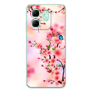 Чохол з картинкою Сакури на Infinix Smart 10 HD – Метелики на сакурі
