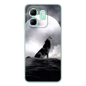 Чохол з Вовком на Infinix Smart 10 HD – Вовк і місяць
