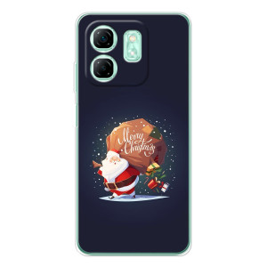 Чохол Санта Клаус для Infinix Smart 10 HD – Подарунки від Санти