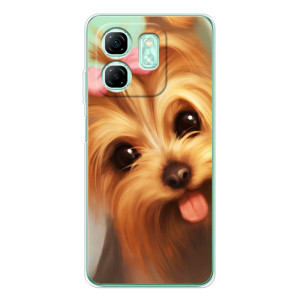 Чехол (ТПУ) Милые собачки для Infinix Smart 10 HD (Йоршенский терьер)