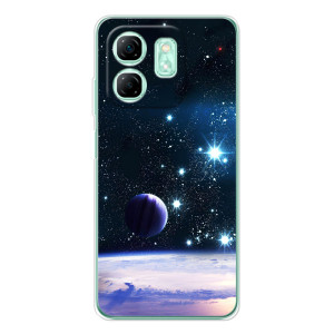 Чохол (ТПУ) з планетами на Infinix Smart 10 HD – Космічний вид