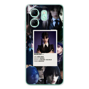 Чехлы Венсдей на Infinix Smart 10 HD Уэнсдей (AlphaPrint)