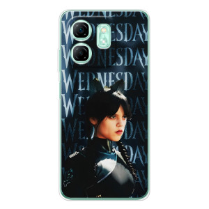 Чехлы Венсдей на Infinix Smart 10 HD Уэнсдей (AlphaPrint)