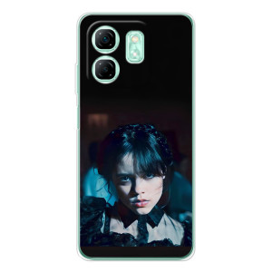 Чехлы Венсдей на Infinix Smart 10 HD Уэнсдей (AlphaPrint)