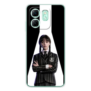 Чехлы Венсдей на Infinix Smart 10 HD Уэнсдей (AlphaPrint)