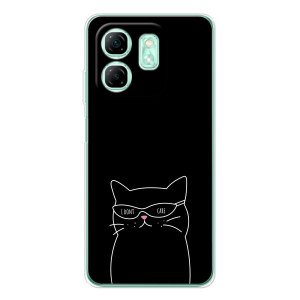 Чехол с рисунком кот на Infinix Smart 10 HD