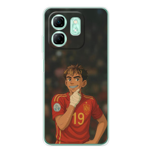 Чехол с футболистом Ламин Ямаль Infinix Smart 10 HD
