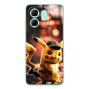 Чехол с Пикачу на Infinix Smart 10 HD – Милый Пикачу