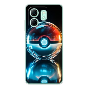 Чехол с Пикачу на Infinix Smart 10 HD – Мяч Пикачу