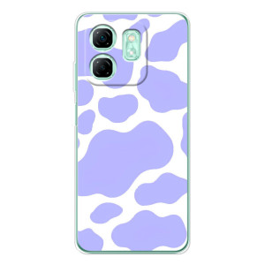 Чохол з принтом корови на Смарт 10 ХД (Фіолетовий принт)