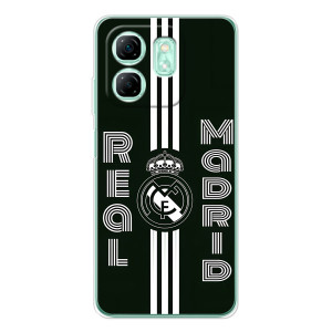 ФК Реал Мадрид чехлы для Infinix Smart 10 HD (AlphaPrint) (черно белый Реал)