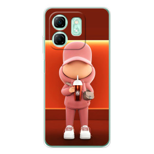 Крутые Чехлы Луи Виттон для Infinix Smart 10 HD (AlphaPrint) (С Кофе)