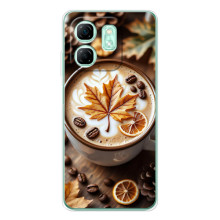 Чохол з унікальним дизайном 'Осінь з кавою' для Infinix Smart 10 HD – Пряна кава