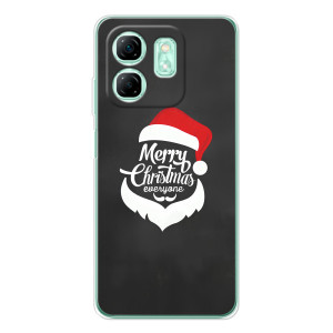 Рождественские Чехлы для Infinix Smart 10 HD (VPrint) – Санта Крисмас